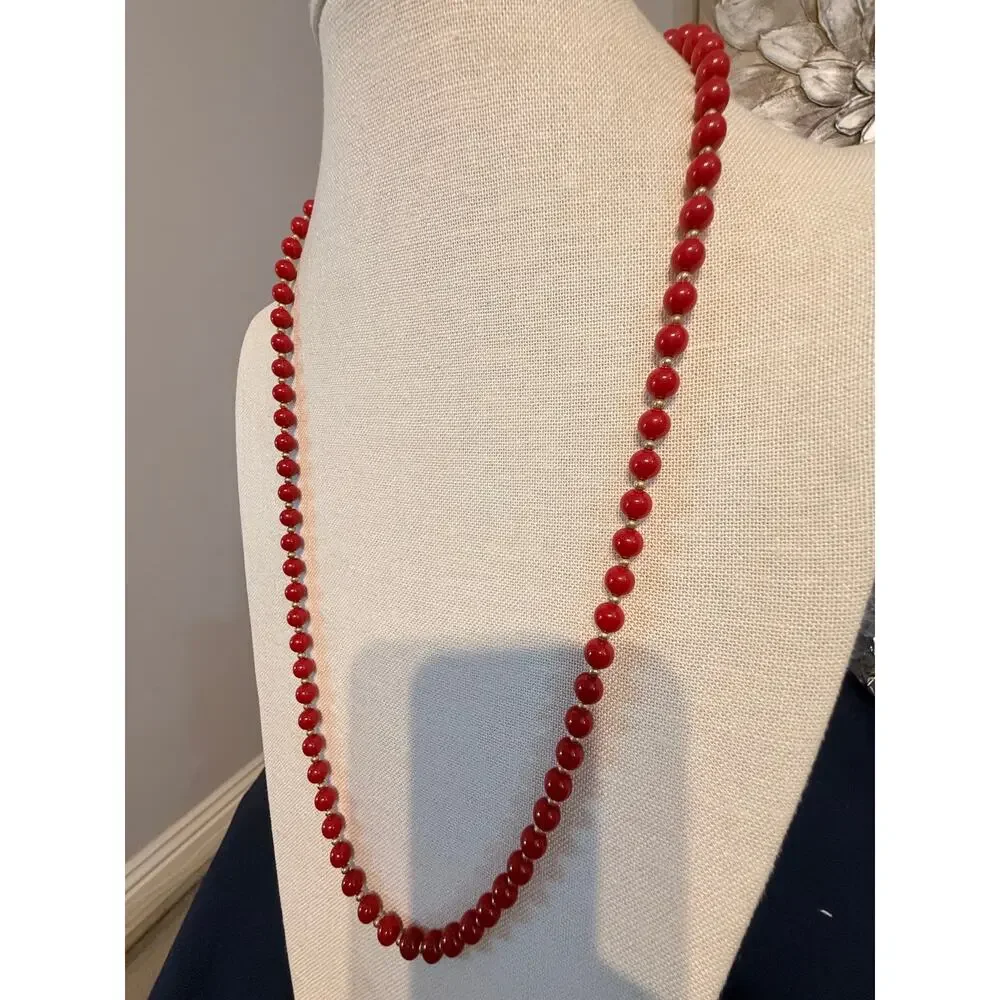 Monet vintage red